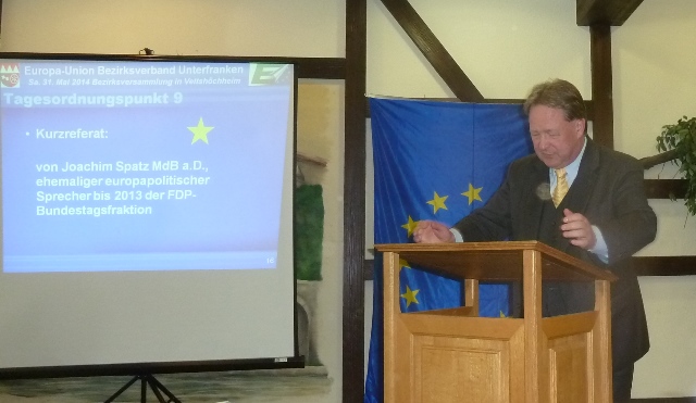 Joachim Spatz FDP MdB a.D, Referent
