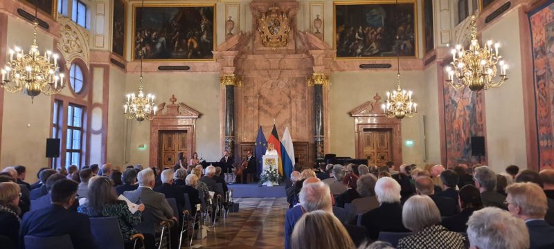 Gäste beim Festakt 75 Jahre Europa-Union Bayern 