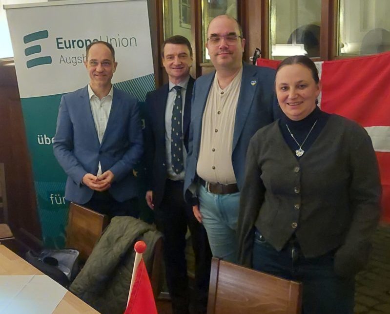 EU Ratsrpäsidentschaft Dänemark Vorstellung in Augsburg